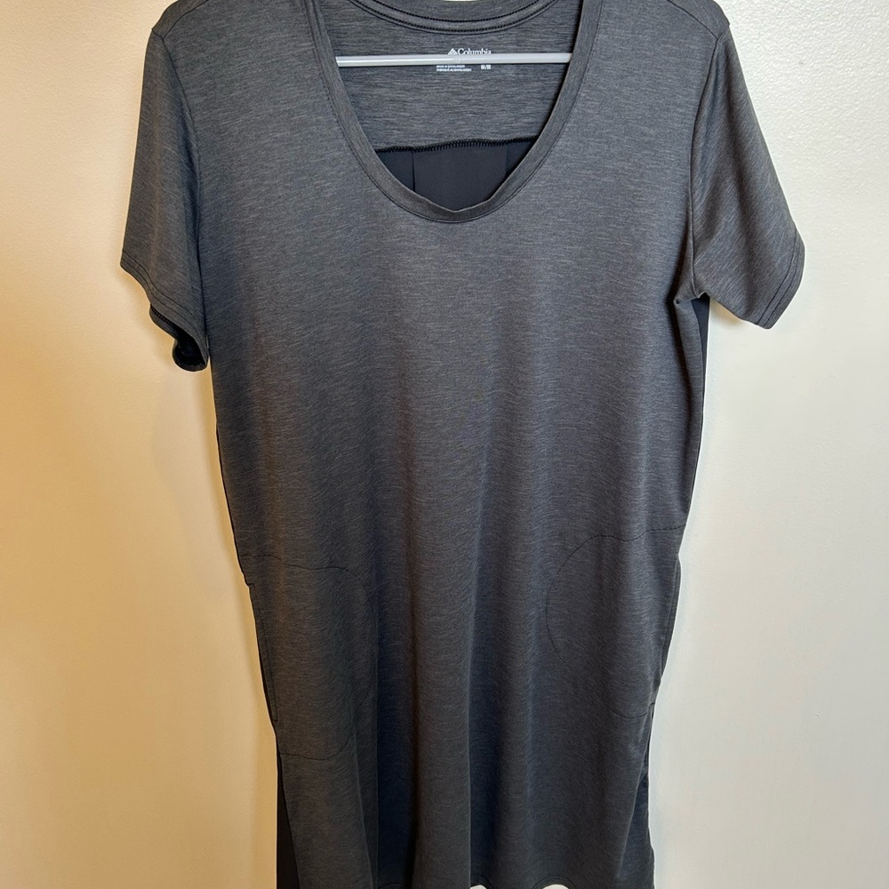 Gray Women's Mixed Media Dress
